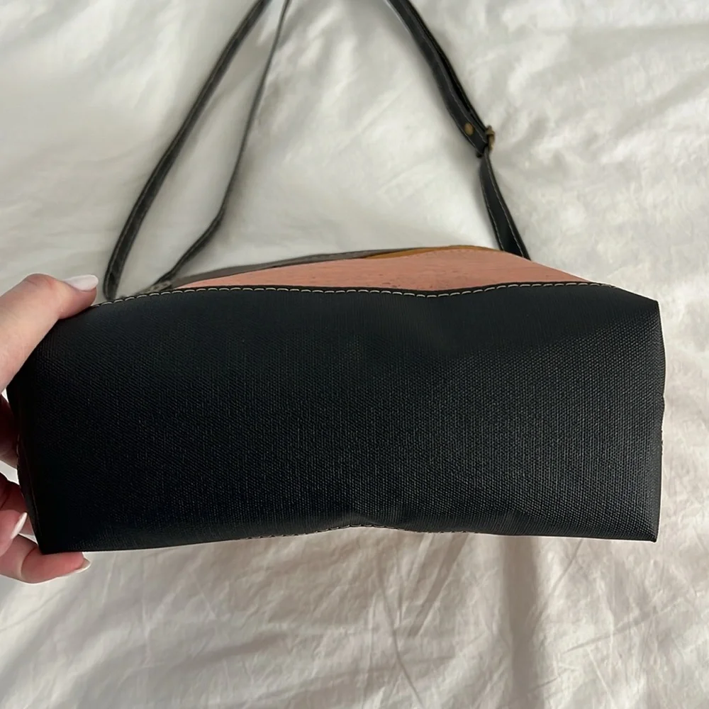 NWOT Cole Klutch Color Block Satchel - Picture 7 of 9